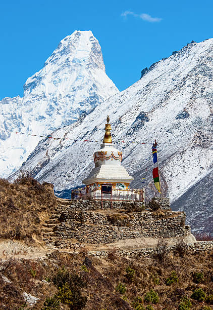 istock Stupa in Himalayas, Nepal 500303060