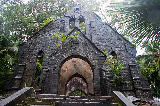 istock Ruin of abandoned church 500303447