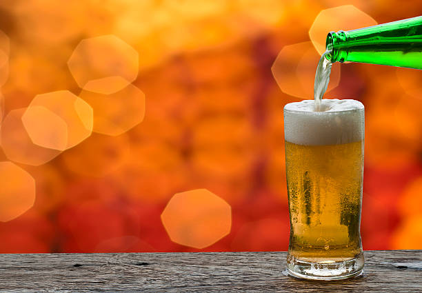 istock Enjoy beer in night club. 500304631