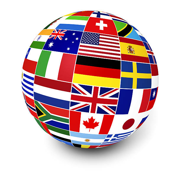 istock International Business World Flags 500304833