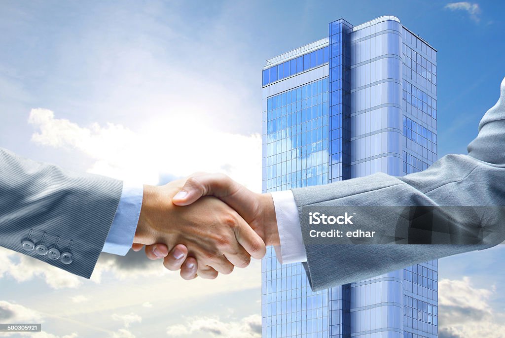 Business Handshake Adult Stock Photo