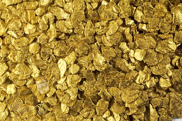 Photo of glitter background placer gold