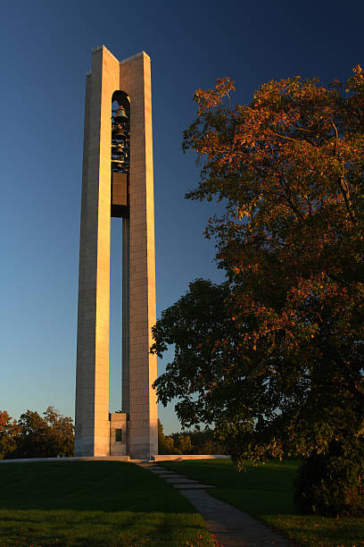 istock Bell Tower.  Deed's Carillon. Dayton, Ohio. 500308393