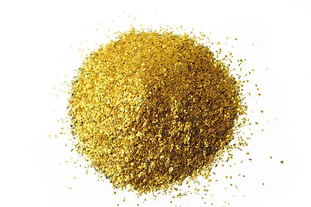 Photo of glitter background placer gold