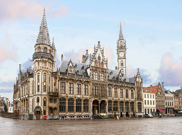 istock old town square, Ghent 500309905