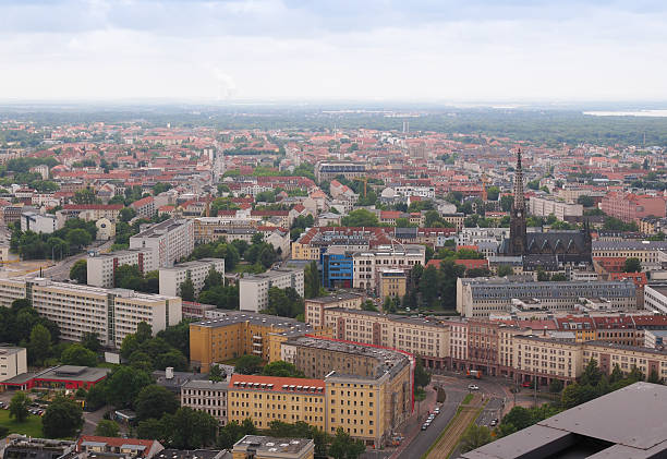 istock Leipzig aerial view 500321245