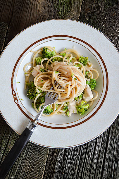 istock penne pasta, broccoli and a cheese sauce 500321613