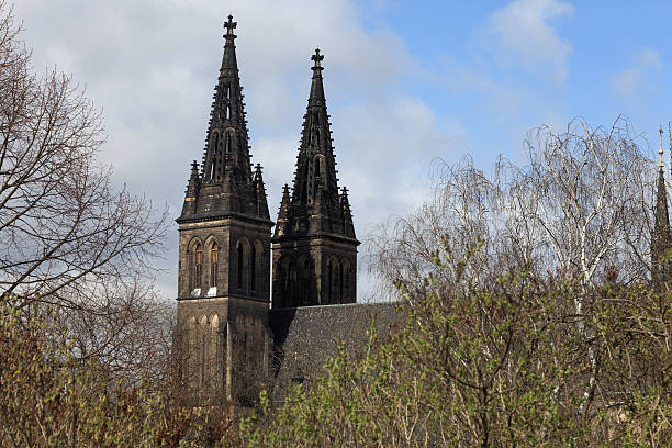 istock Side of basilica in Vysehrad 500321909