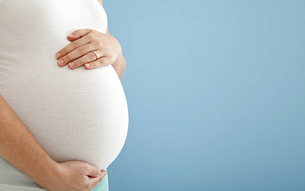 istock Pregnant Woman With Hands On Belly 500322077