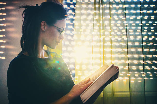 istock Woman relaxing with a book. 500322176