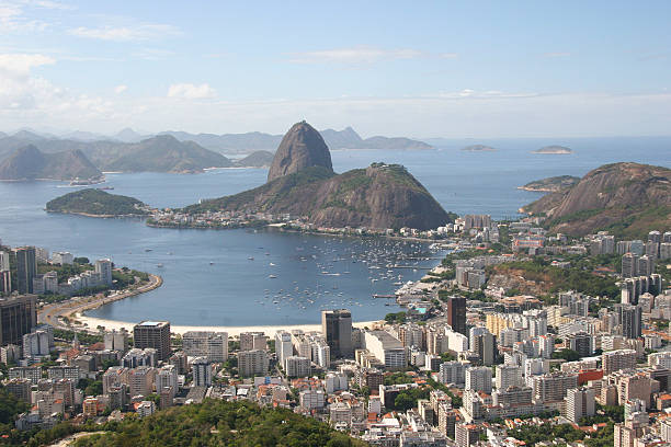 istock Sugarloaf mountain and bay - Rio de Janeiro 500324125
