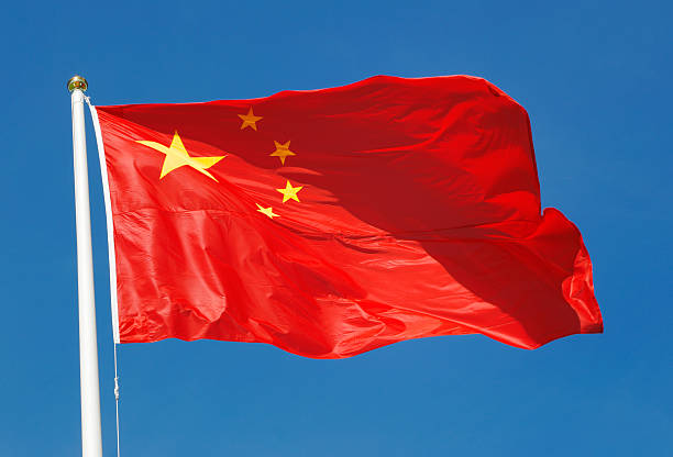 flag of china - 中國國旗 個照片及圖片檔