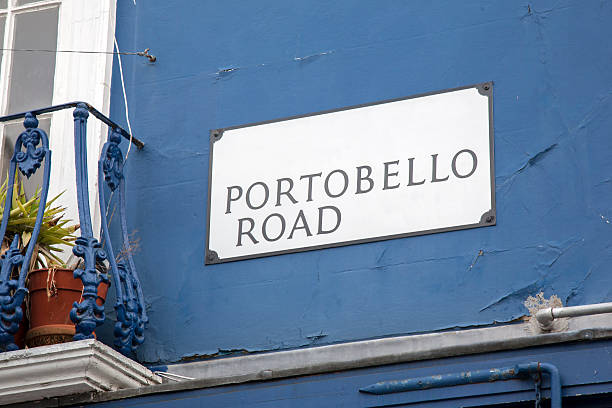 Portobello Road Sign; London; England; UK;