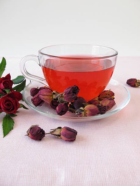 istock Tea made from dried rose petals 500326807