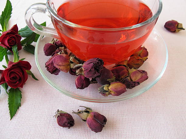 istock Tea made from dried rose petals 500326809