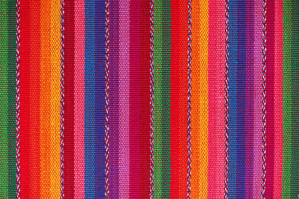 코튼, linnen, 모직 담요를 데테일 배너입니다 - mexican rug 뉴스 사진 이미지