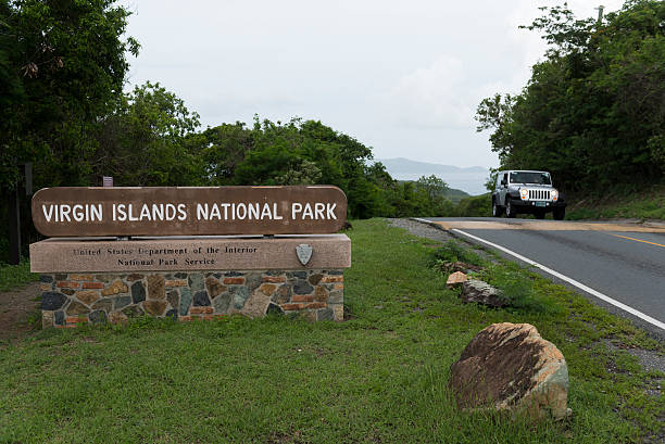 park narodowy wyspy dziewicze, na wyspie st. john - caneel bay zdjęcia i obrazy z banku zdjęć