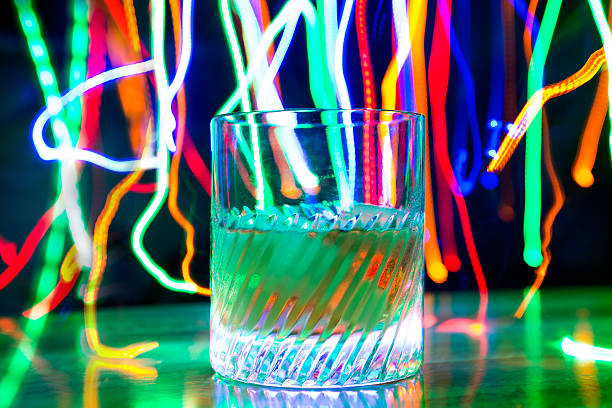 istock Drink in a Bar, Light Painting 500334370