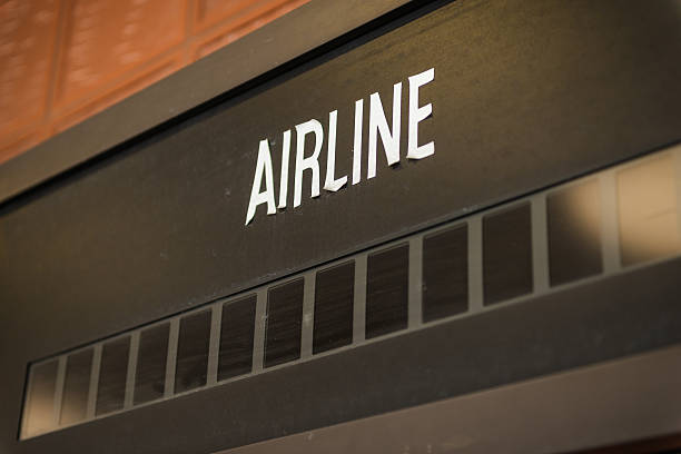istock Old AIrport Sign 500335640