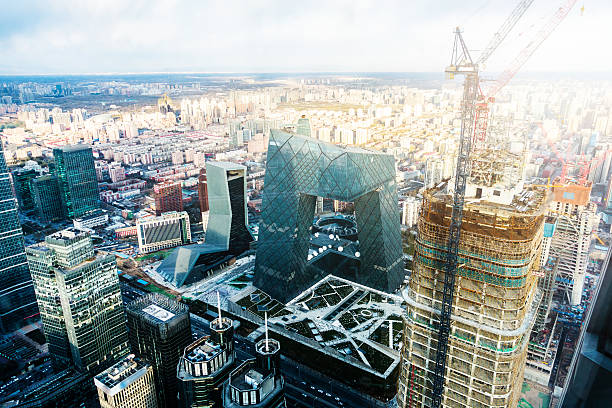 istock Beijing, China Central Business District cityscape. 500335930