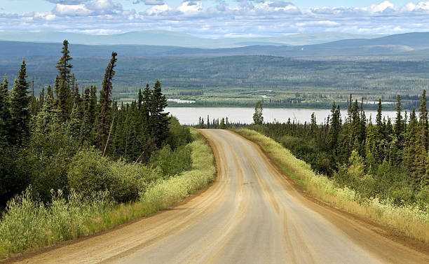 istock Alaska, road from Fairbanks to Arctic Circle 500336034