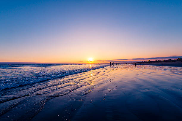 istock sunset wide beach, California USA 500336988