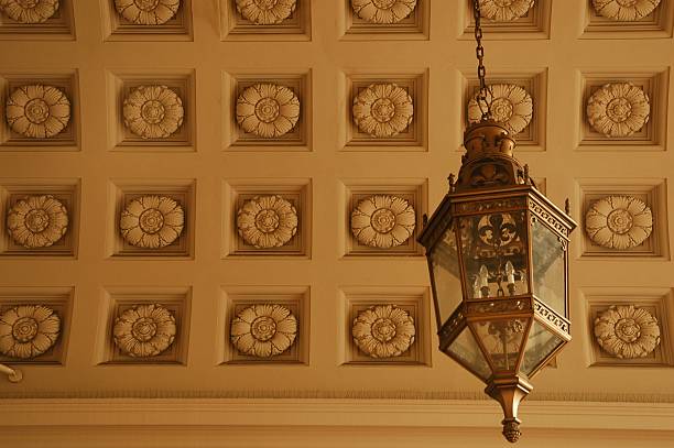 istock Ornate Lamp Chandelier 500345841