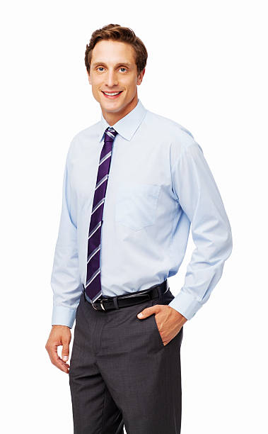 istock Businessman With Hand In Pocket 500346051