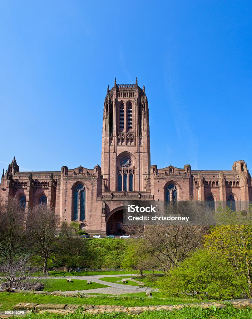 Liverpool Anglican Cathedral The magnificent Liverpool Anglican Cathedral. Anglican Cathedral - Liverpool Stock Photo