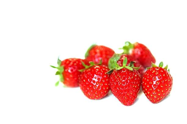 istock Strawberry on white background., strawberry 500355134