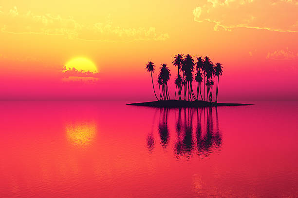 istock coconut island purple 500359811