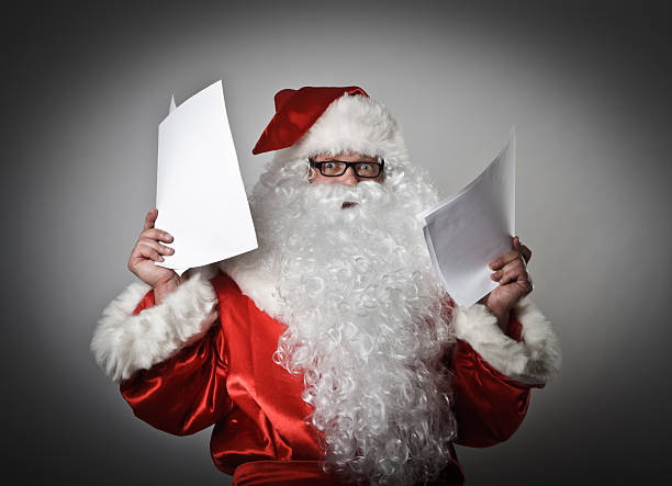 istock Santa Claus and letters 500360148
