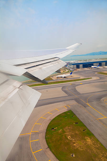istock Takeoff from Hong Kong airport 500360579