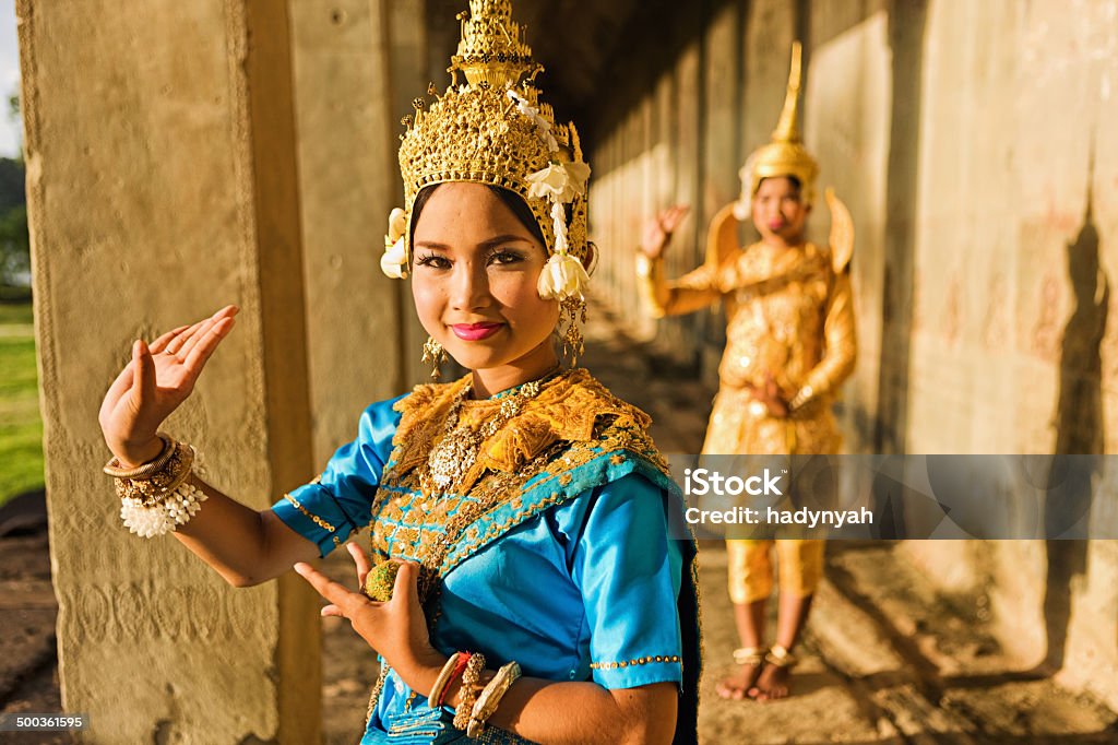 Aspara Dancers at Angkor Wat Aspara Dancers, Angkor Wat, Cambodia. Cambodia Stock Photo