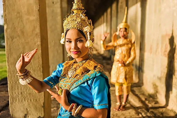 Aspara Dancers, Angkor Wat, Cambodia.