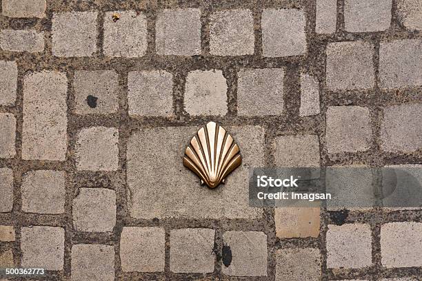 Saint James Shell Symbol Stock Photo - Download Image Now - Animal Shell, Camino De Santiago, Catholicism