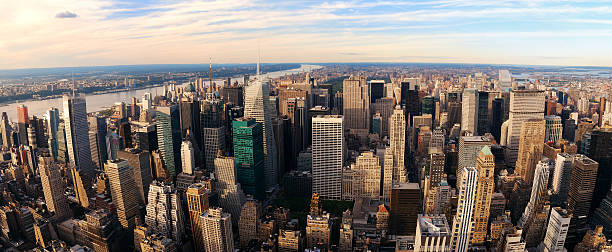 istock New York City sunset panorama 500363339
