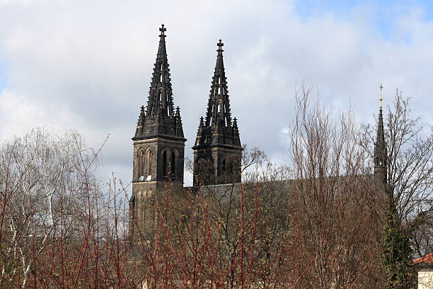 istock View of basilica in Vysehrad 500363579