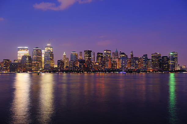 istock New York City Manhattan dusk panorama 500363599