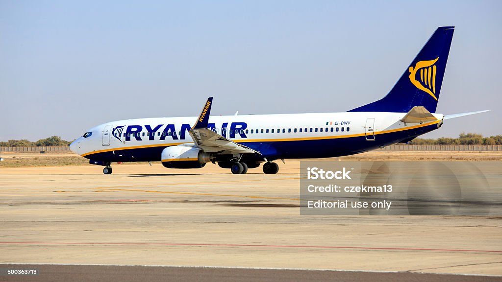Ryanair Boeing B737 - Foto stock royalty-free di Aereo di linea