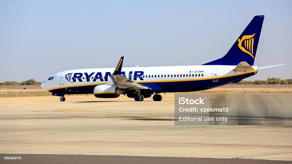 ボーイング B737 Ryanair - アガディールのロイヤリティフリーストックフォト