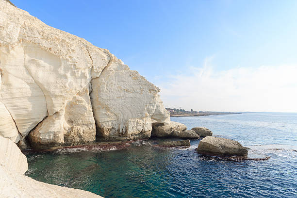 istock White rock in Rosh Hanikra 500365378