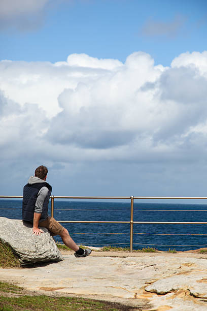 istock Looking at the sea - Bondi Australia 500367434