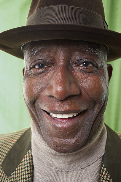 istock African American Senior Man Wearing Hat 500374711