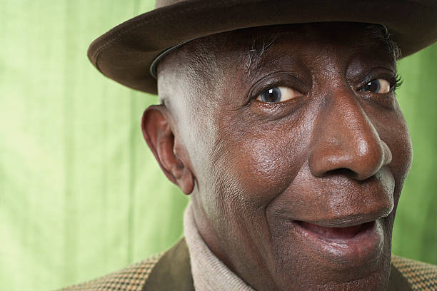 istock African American Senior Man Wearing Hat 500374713