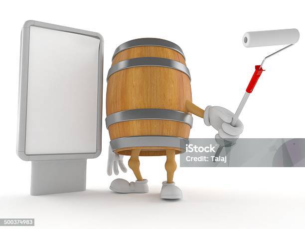 Barrel Stock Photo - Download Image Now - Advertisement, Alcohol - Drink, Barrel