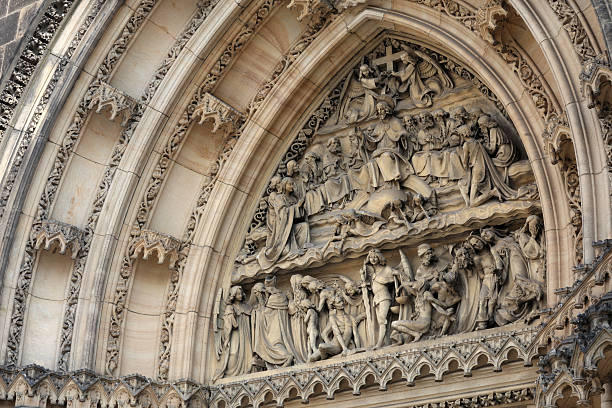 istock Tympanum St Peter and Paul basilica 500376273