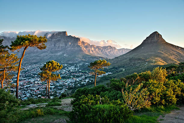 シグナルヒル、南アフリカ、ケープタウン - ケープタウン ストックフォトと画像
