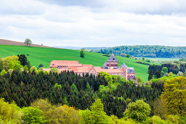 istock mission and later school building in St. Wendel 500378031
