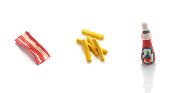 istock close up bacon and potato fried from clay 500379093